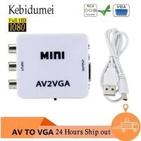 ราคา Mini RCA เป็น VGA Converter AV2VGA 1080P Converter 3 5 มม RCA เป็น VGA Video Converter สําหรับ PC to TV HD คอมพิวเตอร์ทีวี AV TO VGA (27188794804)