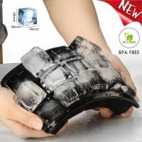ราคา 15Grid Big Square Ice Cube ถาดพร้อมฝาปิดและเก็บเครื่องทําน้ําแข็ง BPA ฟรีซิลิโคนยืดหยุ่น ICE CUBE แม่พิมพ์สําหรับตู้แช่แข็งคอนเทนเนอร์ (48253185150)