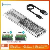 ราคา Youyue M 2 NGFF SATA NVME SSD Type C ตู้ 3 1 SSD อะแดปเตอร์โปร่งใส Solid State Unit ตู้สําหรับ 2230 2242 2260 (29977763577)