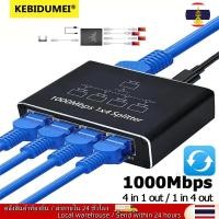 ราคา ท้องถิ่น 1000Mbps Ethernet Splitter 1 ถึง 2 3 4 เครือข่าย RJ45 LAN อินเทอร์เน็ต Splitter HUB สําหรับ PC แล็ปท็อป Router TV Box Digital TV (41701561633)
