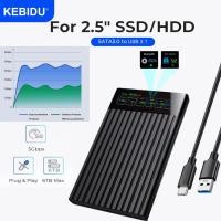 ราคา HDD SSD กรณี 2 5 นิ้ว SATA ถึง USB3 1 HDD Enclosure 6Gbps Max ภายนอก SATA HDD Enclosure ฮาร์ดไดรฟ์กล่องอะแดปเตอร์สําหรับ PC (43069341088)