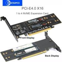 ราคา PCle4 0 X8 ถึง 2xNVME M 2 การ์ดขยาย M 2 SSD GEN4 PCIe 4 0 PC เมนบอร์ด X1 X4 X8 การ์ดขยายสําหรับ 2230 2242 2260 2280 (25195866048)