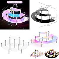 ราคา แท่นวางสินค้า ที่โชว์สินค้า ฐานโชว์ ที่วางเครื่องประดับ Display prop แท่นวางถ่ายสินค้า displaystan พร็อพถ่ายรูป อะคลีลิค (26025076179)