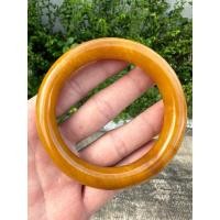 ราคา กำไลหยกน้ำผึ้ง โดนัท เบอร์ 65 Jadeite Type A (40016587081)