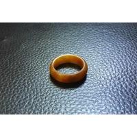 ราคา แหวนหยกน้ำผึ้ง สีน้ำตาลทอง เบอร์ 61 Jadeite type A (26379522510)