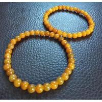 ราคา สร้อยข้อมือหยกน้ำผึ้ง สีเหลืองทอง (24839459036)