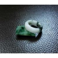 ราคา แหวนหยก Mos in snow เนื้อแก้ว เบอร์ 61 62 Jadeite type A (26928944961)
