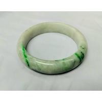 ราคา กำไลหยกขาว แต้มเขียว Jadeite Type A (42524993349)