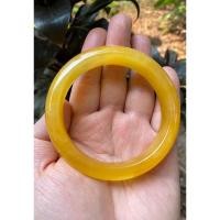 ราคา กำไลหยกน้ำผึ้งท้องปลิง เหลืองทอง ขนาด 64 (23531587302)