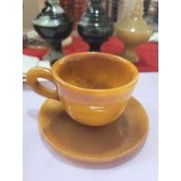 ราคา ถ้วยกาแฟหยกแท้พร้อมจานรอง (9824087194)
