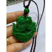 ราคา จี้หยกจักรพรรดิ ปลาคู่บนก้อนทอง (26200011929)