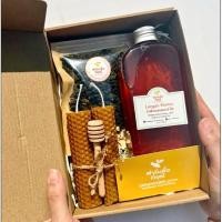 ราคา Longan Honey Gift Set เซ็ตของขวัญน้ำผึ้งเกสรดอกลำไย จ เชียงราย 250 ml น้ำผึ้งดอกลำไย ชาอู่หลง เทียน ไม้น้ำผึ้ง (54308471478)