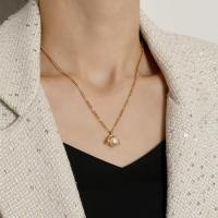 ราคา สร้อยคอ ทองแดงชุบ 18เค จี้ไข่มุกทองแท้โซ่กระดูกไหปลาร้า (46205399641)