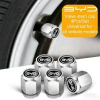 ราคา 4pcs รถยาง Stem วาล์วหมวกกันฝุ่นหมวกอุปกรณ์เสริมสําหรับ BYD Qin Tang U8 F3 E6 Atto3 หยวน Plus เพลง Max F0 G3 I3 Ea1 Dmi (45857583652)