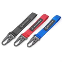 ราคา ไนลอนเย็บปักถักร้อยโลโก้รถ Key พวงกุญแจสําหรับ Mercedes Benz AMG W108 W124 W126 W140 W168 W169 W176 W177 W203 W205 W206 W213 W214 (42429536579)