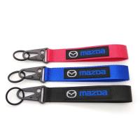 ราคา ไนลอนเย็บปักถักร้อยโลโก้รถ Key พวงกุญแจสําหรับ Mazda 3 bj bn 323 Axela Atenza CX 3 CX 4 CX5 CX 7 CX 9 (42429536562)
