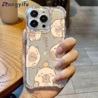 ราคา น่ารัก Capybara เคสโทรศัพท์สําหรับ Huawei Nova Y91 Y90 Y73 Y72 Y72S Y71 Y70 Y63 Y62 Plus Y61 Y60 5 5i Pro 5T 5Z 4E 3 3i 2 Lite สี่มุมฝาครอบนุ่ม (55958403908)