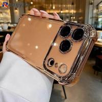ราคา หรูหราชุบเคสโทรศัพท์ใสสําหรับHonor 600 Lite Power2 Play 10 20 9T 3 Y9s X8C X8D X7C Magic 8 Pro Air RSR Anti fall Soft Coverโปร่งใสกลับปลอก (55657952208)