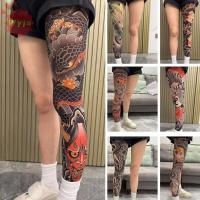 ราคา ถุงเท้าลายสักปลอม ลายขี่จักรยานและตกปลา สไตล์ญี่ปุ่นแบบสบายๆ ถุงน่องเต็มขายาวสำหรับขับรถ (56058594995)