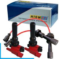 ราคา Performance IGNITION COIL PACK พอดี MITSUBISHI LANCER EVO 4G63T JDM MD363552 4g63 Spark plug (28513412325)