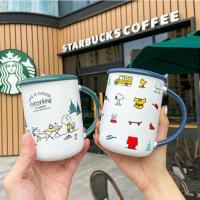 ราคา แก้วกาแฟลาย snoopy มีฝาปิด (9725196021)