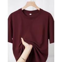 ราคา Top basic เสื้อแดง สีทึบ โชคดีมีสุข OVERSIZE ผ้าCOTTON เนื้อนุ่ม สีไม่ตก unisex โคตรนุ่มไม่ต้องรีด เสื้อคอตตอน COD (52454289420)
