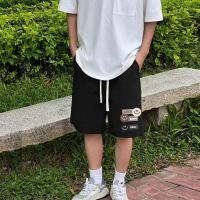 ราคา Top basic กางเกงขาสั้นลำลอง เกาหลีมินิมอล สกรีนลาย LUCK ผ้าCOTTONโคตรนุ่มOVERSIZEกางเกงกีฬา COD (52107403228)