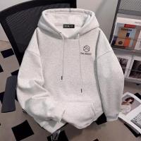 ราคา Top basic เสื้อแขนยาว วินเทจสตรีทแฟชั่น พิมพ์ลาย DILIOENT ผ้าCOTTON OVERSIZE เสื้อสเวตเตอร์มีฮู้ด unisex COD (51452991642)