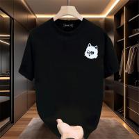 ราคา Top basic เสื้อยืด oversize ผ้าCotton เสื้อแฟชั่น LOVE CAT สบายและนุ่ม แขนสั้น ฤดูร้อน ไม่ต้องรีด COD (51303326560)