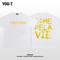 ราคา Top basic เสื้อยืดผู้หญิง เกาหลีมินิมอล สีพื้น ACME DELA ผ้าฝ้ายใส่สบาย สไตล์เกาหลี เสื้อยืด มินิมอล เสื้อ COD (48555426212)