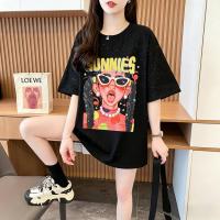 ราคา Top basic ดาวเต็มท้องฟ้า เสื้อ สตรีทแฟชั่น สกรีนลาย SUNNIES ผ้าฝ้ายแท้ โคตรนุ่ม OVERSIZEเสื้อสีดํา COD (48208633315)