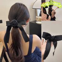 ราคา Top basic พร้อมส่ง เกาหลีสไตล์ ยางรัดผมโบว์กุหลาบ ยางรัดผม ส่งจากไทย COD FS015 (46301975162)