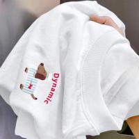 ราคา Top basic เสื้อยืดOversize ผ้าไหมนม ลาย DOG Dynamic เนื้อผ้าเกรดพรีเมียม คอกลม ใส่สบาย (42658570280)