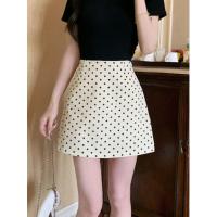 ราคา Top basic กระโปรงสั้นสีดำลายจุด แต่งซิป หวานและน่ารัก ผ้ายืด กระโปรงทรงเอลายจุด ซิปข้าง มีซับในมีไซส์S Mส่งจากไทยNK25073 (41308154551)
