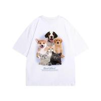 ราคา Top basic เชิ้ตขาว เสื่อแฟชั่น ผู้หญิง T shirt BEAST พิมพ์ลาย ผ้าฝ้ายนม โคตรนุ่ม OVERSIZE เสื้อคอกลม (40300863408)