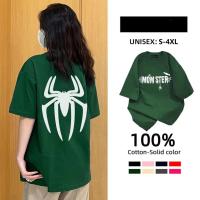 ราคา Top basic เสื้อคนอ้วน ลาย เสื้อยืดผ้าคอตตอนสีพื้น MOM STER SPIDER ผ้าฝ้ายใส่สบาย สไตล์เกาหลี เสื้อยืด มินิมอล เสื้อ COD (40173923823)