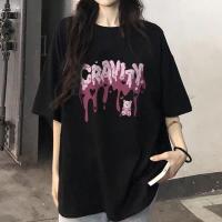 ราคา TOPวินเทจ usa สไตล์สตรีท เสื้อยืดโอเวอร์ไซส์ CRAVITY D ผ้าไหมนม โคตรนุ่ม ผู้ชายและผู้หญิง (28757934957)