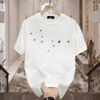 ราคา TOP สไตล์เกาหลี เสื้อยืดโอเวอร์ไซส์ swallow ยืดหยุ่น ผ้าฝ้ายใส่สบาย ไม่ต้องรีด ไม่ต้องรีด unisex จัดส่งจากประเทศไทย (26165000059)