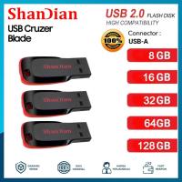 ราคา Shandian แฟลชไดรฟ์ USB Memory stick ไดรฟ์ปากกา USB stick 2 0 4GB 8GB 16GB 32GB 64GB 128GB (24934847322)