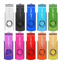 ราคา ความเร็วสูง Mini USB 2 0 แฟลชไดรฟ์ 128GB หน่วยความจําหมุนได้ Stick ฟรี Key Chain ไดรฟ์ปากกา 64GB สีแดง Pendrive สีดํา U Disk 32GB (29150235264)