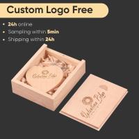 ราคา JASTER ฟรี logoUSB 2 0 แฟลชไดรฟ์ 128MB 4GB8GB 16GB 32GB Key Chain ของขวัญไดรฟ์ปากกา 64GB Art หัวใจไม้พร้อมกล่องการถ่ายภาพ Pendrive Memory Stick 128GB (53808806877)