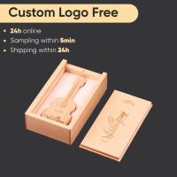 ราคา JASTER 1PCS ฟรีโลโก้ แฟลชไดรฟ์ USB 128GB กีตาร์รุ่น USB 2 0 Memory Stick 64GB ไม้พร้อมกล่องไดรฟ์ปากกา 32GB สตูดิโอถ่ายภาพ U Disk 16GB เพลงเทศกาลของขวัญ Pendrive 8GB (43780042352)