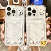 ราคา น่ารักลูกสุนัขผู้ถือบัตรปลอกสําหรับOPPO A5 Pro Reno 13 13F 12F 11F 8 7 6 A5S A3S A12 A12E A9 2020 5G 4Gการ์ตูนกระต่ายเคสโทรศัพท์คู่นุ่มปกหลัง (51551245118)