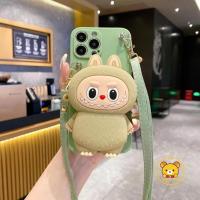 ราคา การ์ตูนน่ารัก Labubu กระเป๋าใส่เหรียญเคสโทรศัพท์สําหรับ OPPO A79 A38 A18 A58 A78 A77 A57 A57S A77S A1 Pro Reno 8T 4G 5G A17 A17K A16E A16K A16K A16K A16K A16K A16K กระเป๋าสะพายข้างปกอ่อน (29360071386)