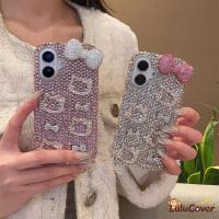 ราคา Bling Glitter Cat Bow Rhinestone สําหรับ Samsung Galaxy M22 F22 M15 F15 M15S F16 M16 M12 F12 M11 M10 M06 M05 F06 M05 F06 M04 M02 S9 S8 Plus หรูหรากรณีBling (52107576712)
