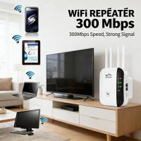 ราคา สัญญาณไวไฟ ตัวกระจาย 300 Mbps ตัว Repeater Wifi (45856270784)
