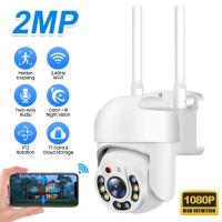 ราคา 2MP HD CCTV กล้องเครือข่ายเสียง 360 กล้องวงจรปิด ไร้สายด้วย องศาการติดตามแบบหมุนได้ ไร้สาย (49752632065)