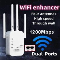ราคา wifi 1200Mbps repeater ไวไฟ ตัวดึงสัญญาณ 2 4Ghz ตัวดูดสัญญาณ 30 ครอบคลุมสัญญาณ ตัวกระจาย ตัวขยายสัญญาณ เสาอากาศขยาย (49402464658)