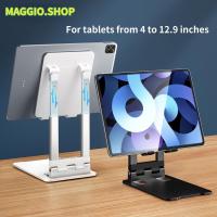 ราคา พับเดสก์ท็อป Tablet Stand Telescopic วงเล็บแท็บเล็ต ขาตั้งไอแพด วงเล็บโลหะปรับมุ โทรศัพท์มือถือที่วางแท็บเล็ต (46702398364)