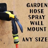 ราคา หัวฉีดท่อ Wall Mount Storage Holder Rack Organizer สําหรับสวนรดน้ําสเปรย์ปืน Heavy Duty Garage Shed (47208738932)